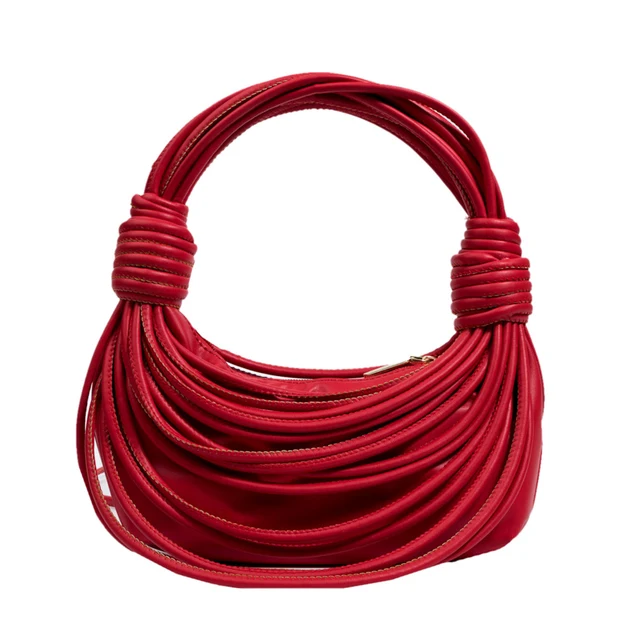 Red handbag