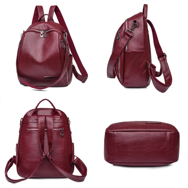 3 In 1  Academy Large Classic preppy Style Backpack - Image 4