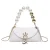 White shoulder bag