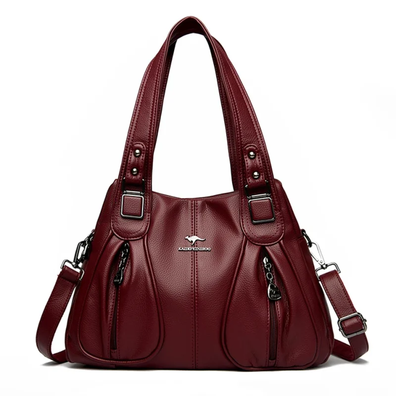 Luxury Vintage Eco Tote: Designer Shoulder Bag - Image 2