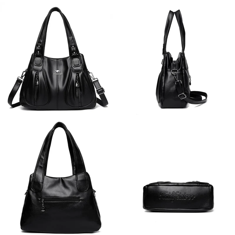 Luxury Vintage Eco Tote: Designer Shoulder Bag - Image 5