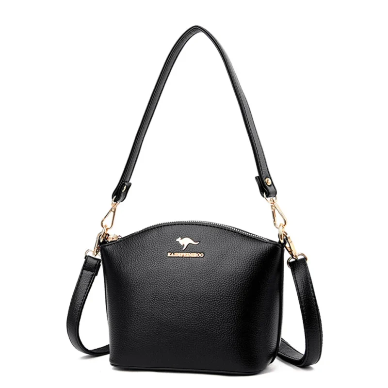 High Quality Small Eco Crossbody Bag: PU Leather - Image 10