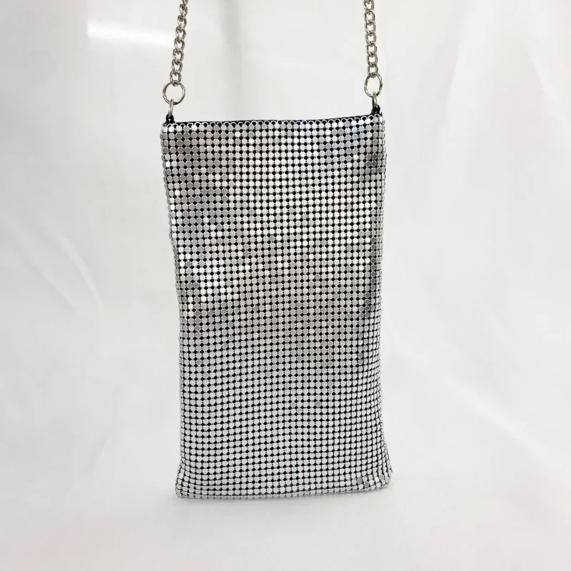 Touch Leather Bling Shiny Phone Bag - Image 6