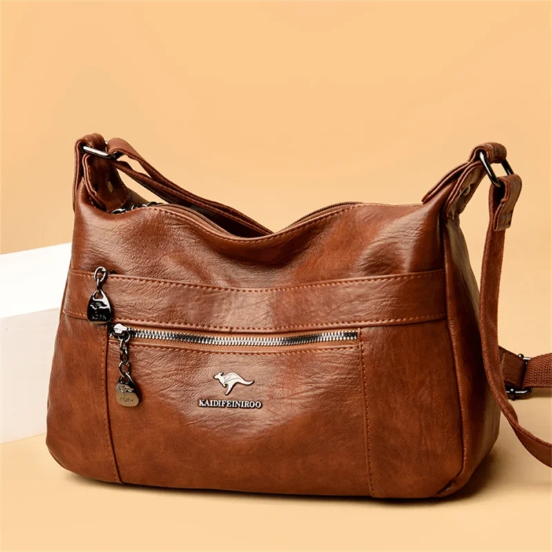 New Genuine Brand Leather Sac Luxury Handbags Purses Women Bags - Image 6