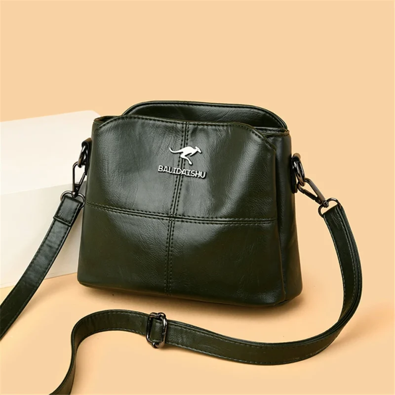 Luxury Designer Soft Leather Crossbody Messenger Bags - Image 4