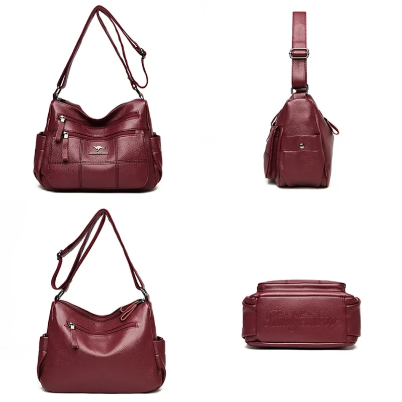 Premium Quality Authentic Eco Leather Handbag: Women's Luxury - Image 3