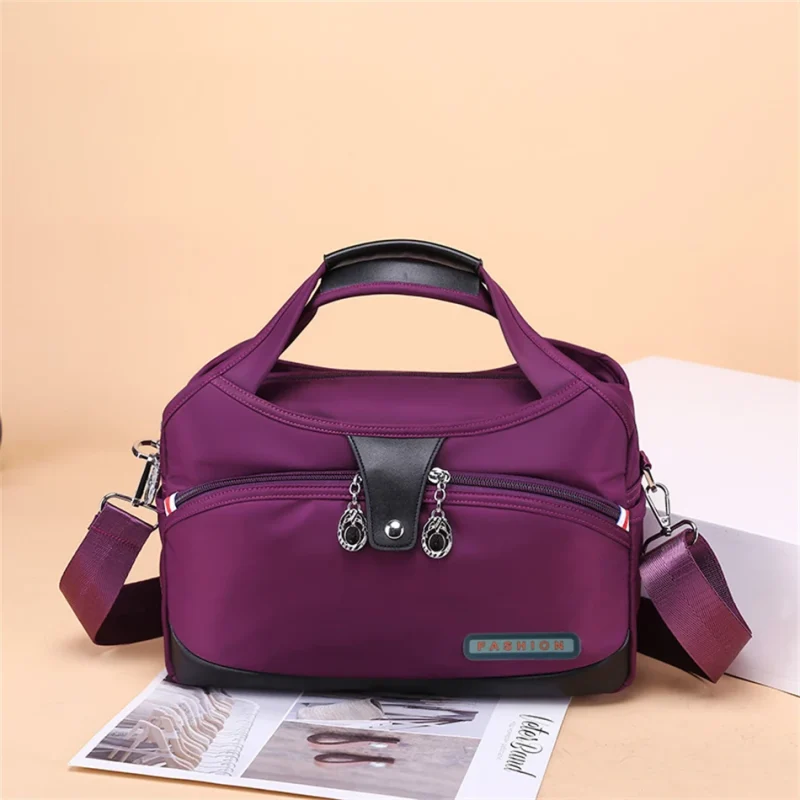 Large Capacity Women's Shoulder Bag Oxford Handbag Purses - Image 7