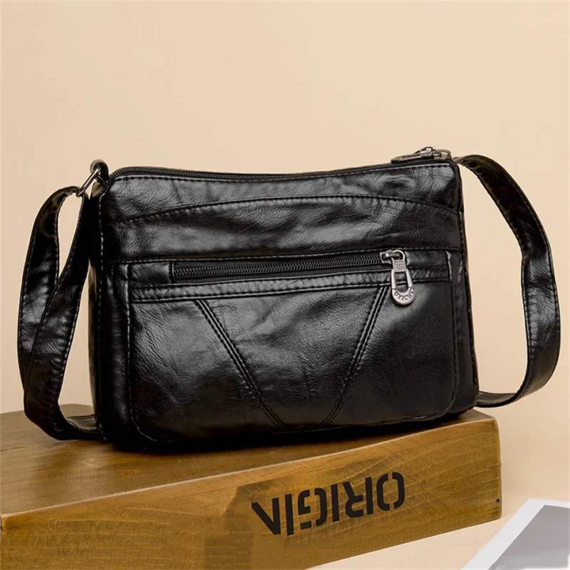 Premium Quality Chic Eco-Friendly PU Leather Messenger - Image 9