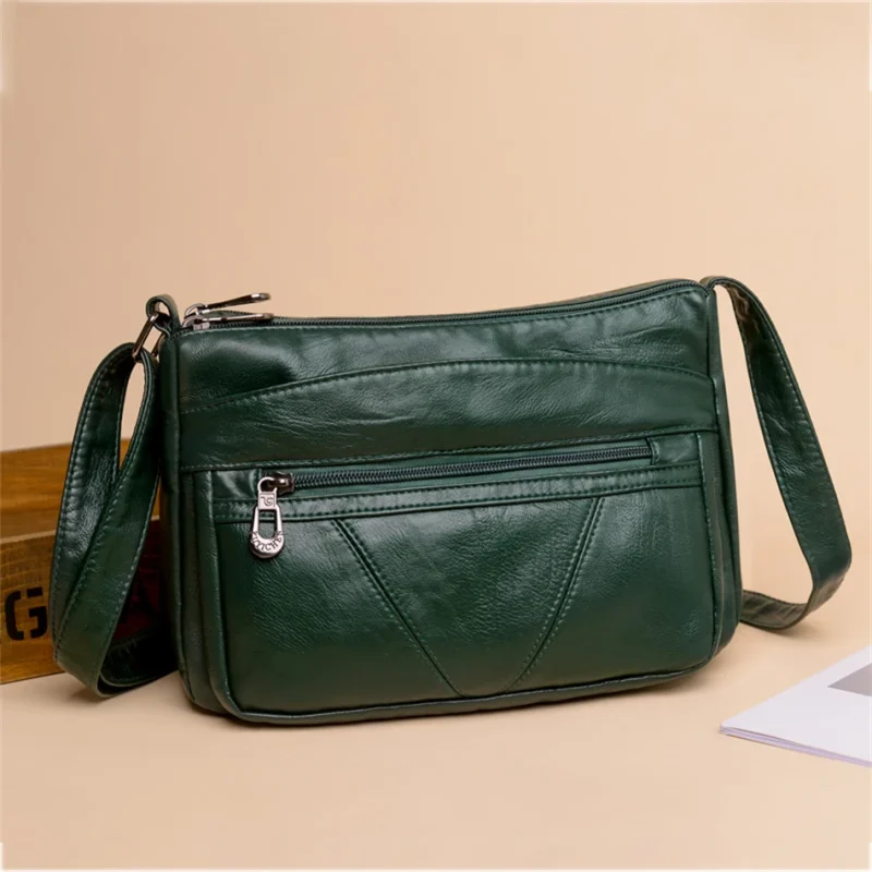 Premium Quality Chic Eco-Friendly PU Leather Messenger - Image 11