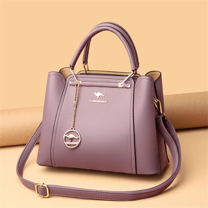 Top-Handle High Quality Luxury Designer Genuine Vintage Bag - Image 12