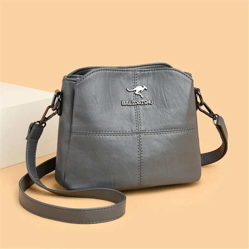Luxury Designer Soft Leather Crossbody Messenger Bags - Image 3