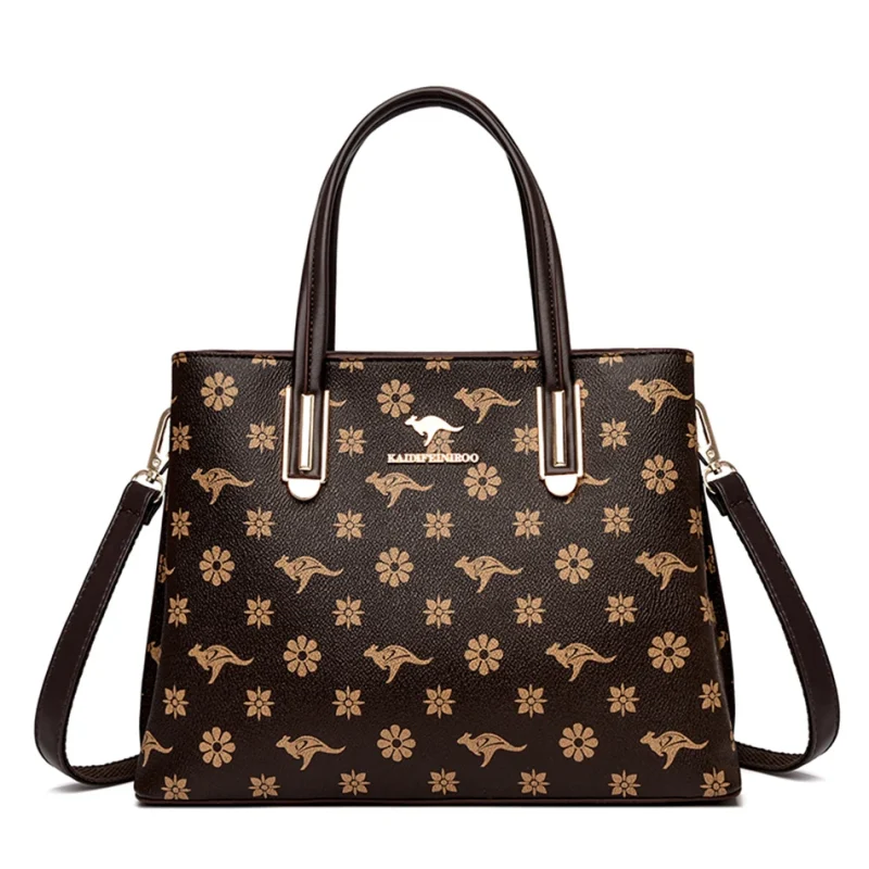 High Quality Designer Eco-Leather Bag: 3-Layer Style - Image 8
