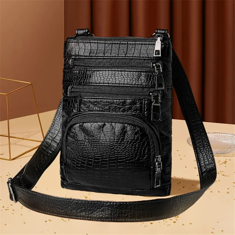 High Quality Retro Eco Shoulder Bag: Multi-pocket Fashion - Image 4
