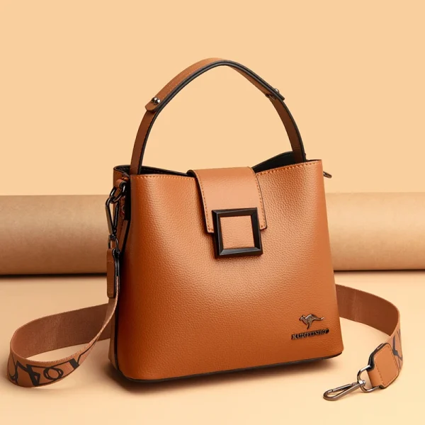 Luxury Designer Eco Leather Fashion Bag - Image 4