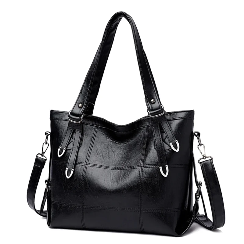 Women Vintage Large Capacity Luxury Designer Shoulder Messenger Bag - Image 13