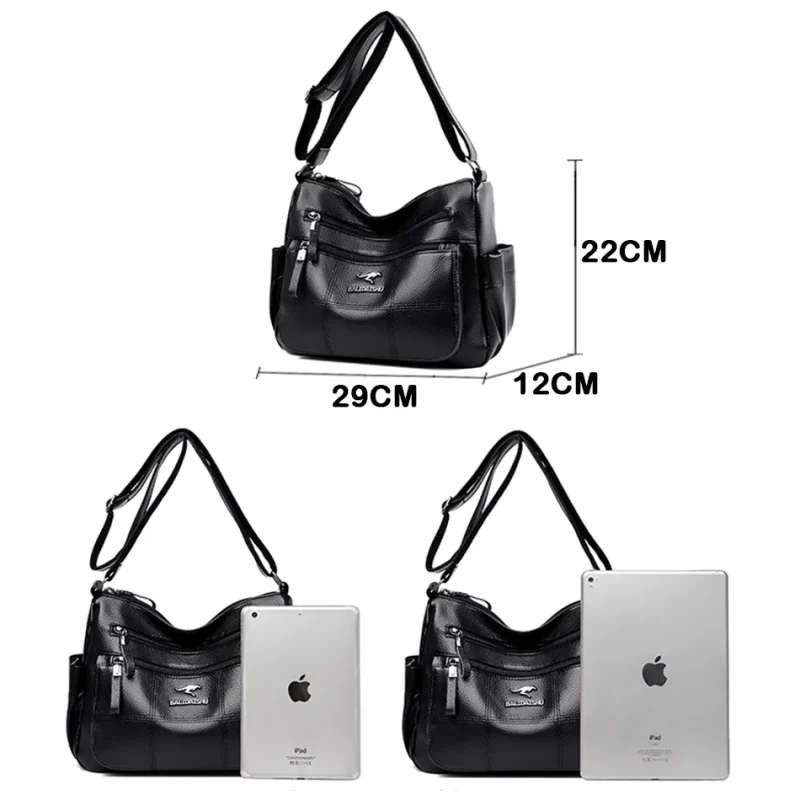 Designer Quality Ethic Leather Bag - Image 3