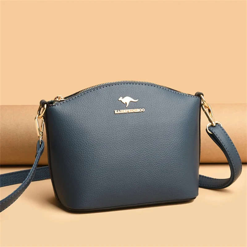 High Quality Small Eco Crossbody Bag: PU Leather - Image 4