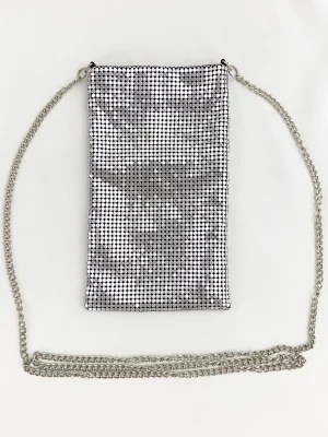 Touch Leather Bling Shiny Phone Bag