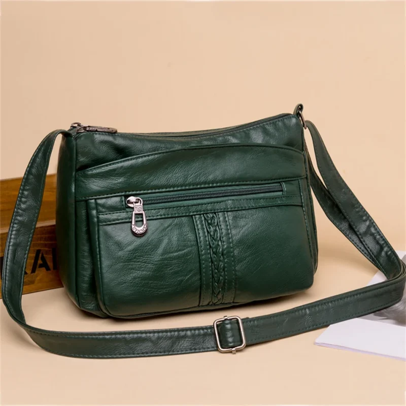 Premium Quality Chic Eco-Friendly PU Leather Messenger - Image 7