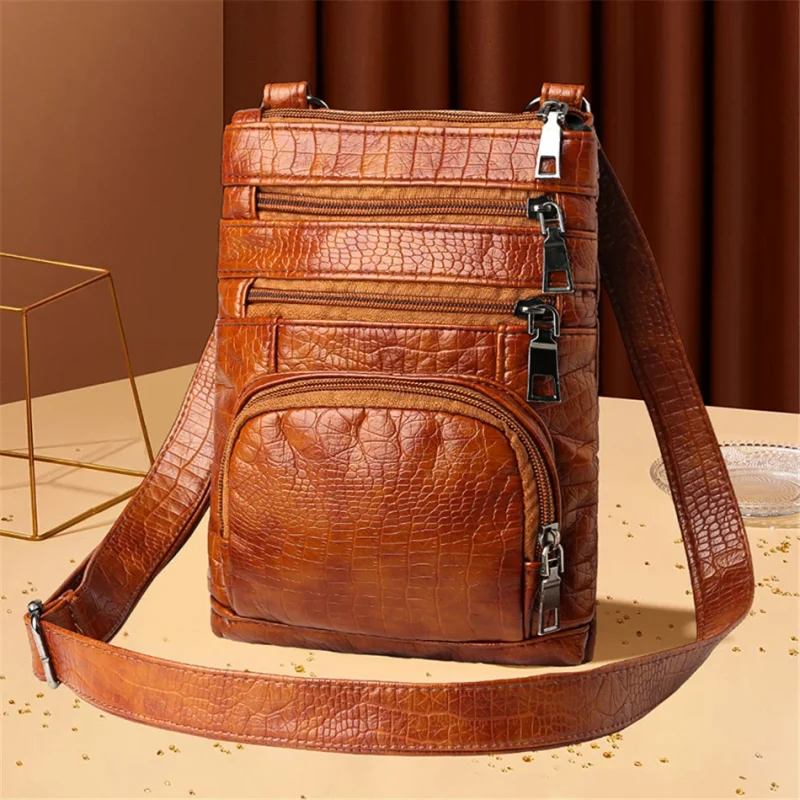 High Quality Retro Eco Shoulder Bag: Multi-pocket Fashion - Image 3