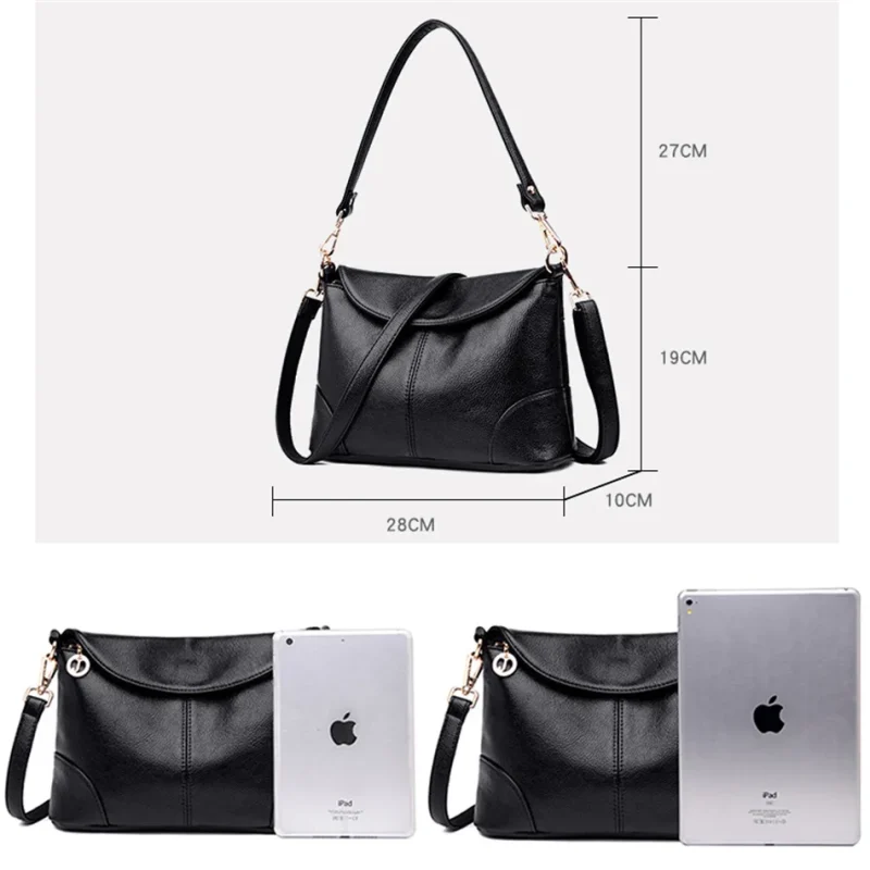 High Quality Designer Eco Handbags: PU Leather 3-in-1 - Image 3