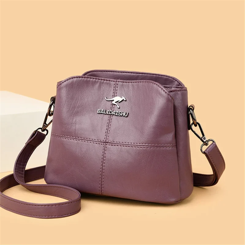 Luxury Designer Soft Leather Crossbody Messenger Bags - Image 5