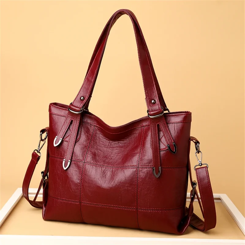 Women Vintage Large Capacity Luxury Designer Shoulder Messenger Bag - Image 7