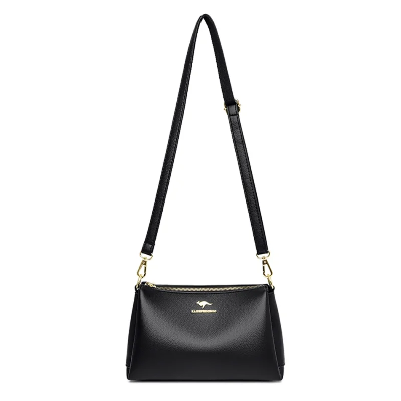 3 Layers Large Capacity Crossbody Messenger  Bag - Image 10