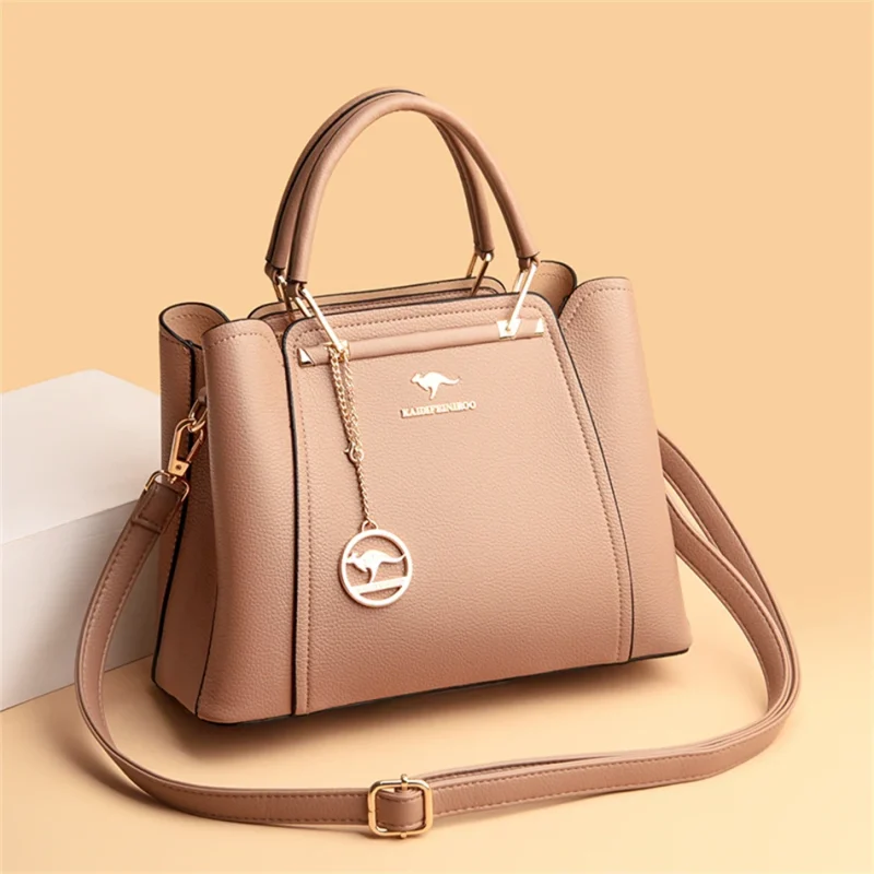 Top-Handle High Quality Luxury Designer Genuine Vintage Bag - Image 9