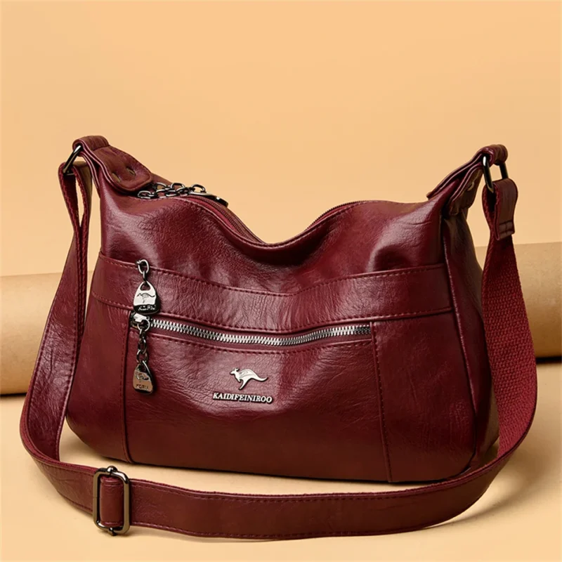 New Genuine Brand Leather Sac Luxury Handbags Purses Women Bags - Image 5