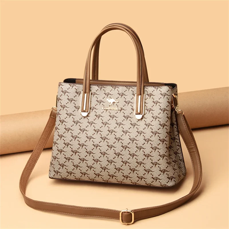 High Quality Designer Eco-Leather Bag: 3-Layer Style - Image 3