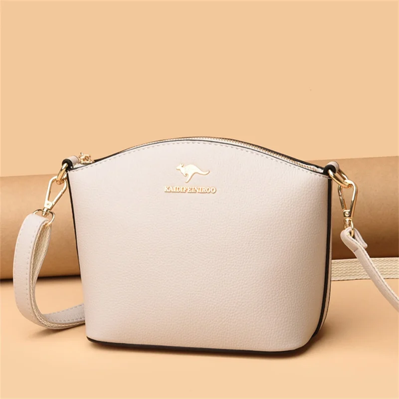 High Quality Small Eco Crossbody Bag: PU Leather - Image 5