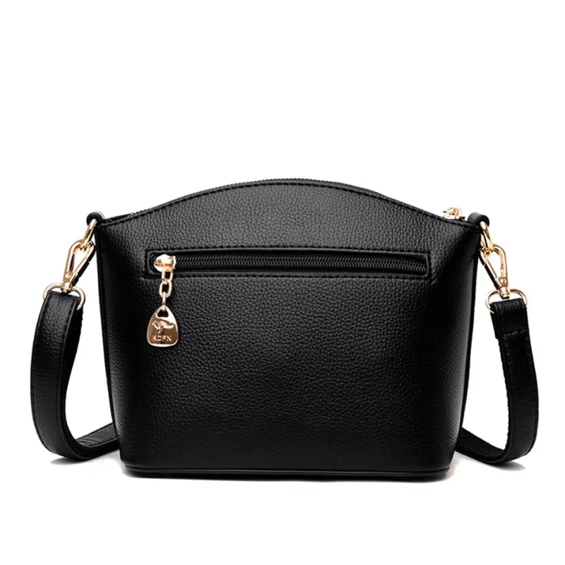 High Quality Small Eco Crossbody Bag: PU Leather - Image 9