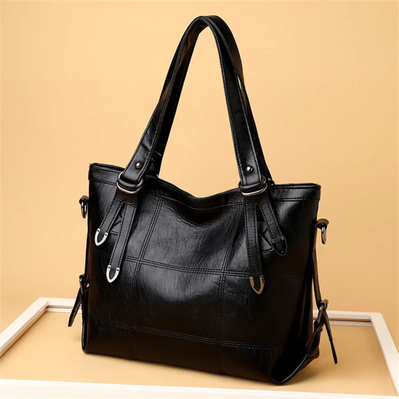 Women Vintage Large Capacity Luxury Designer Shoulder Messenger Bag - Image 8
