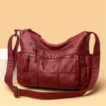 Soft Leather Shoulder Luxury Crossbody Bags for Women - Image 4