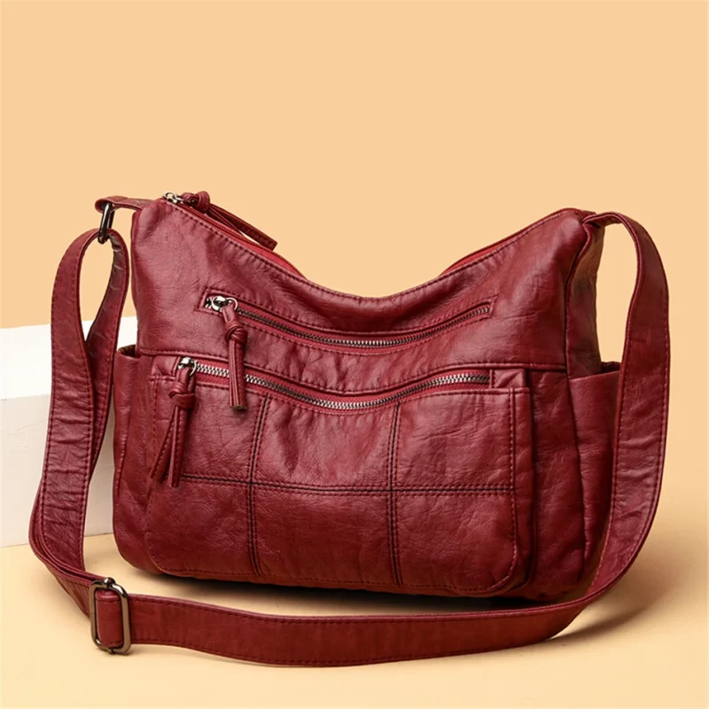 Soft Leather Shoulder Luxury Crossbody Bags for Women - Image 4