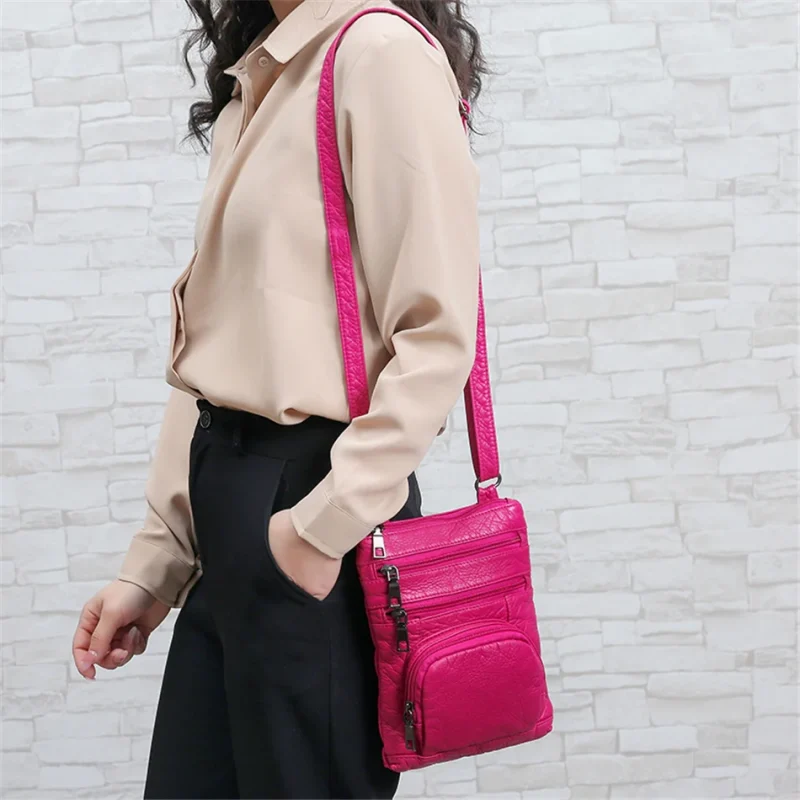 High Quality Retro Eco Shoulder Bag: Multi-pocket Fashion - Image 11