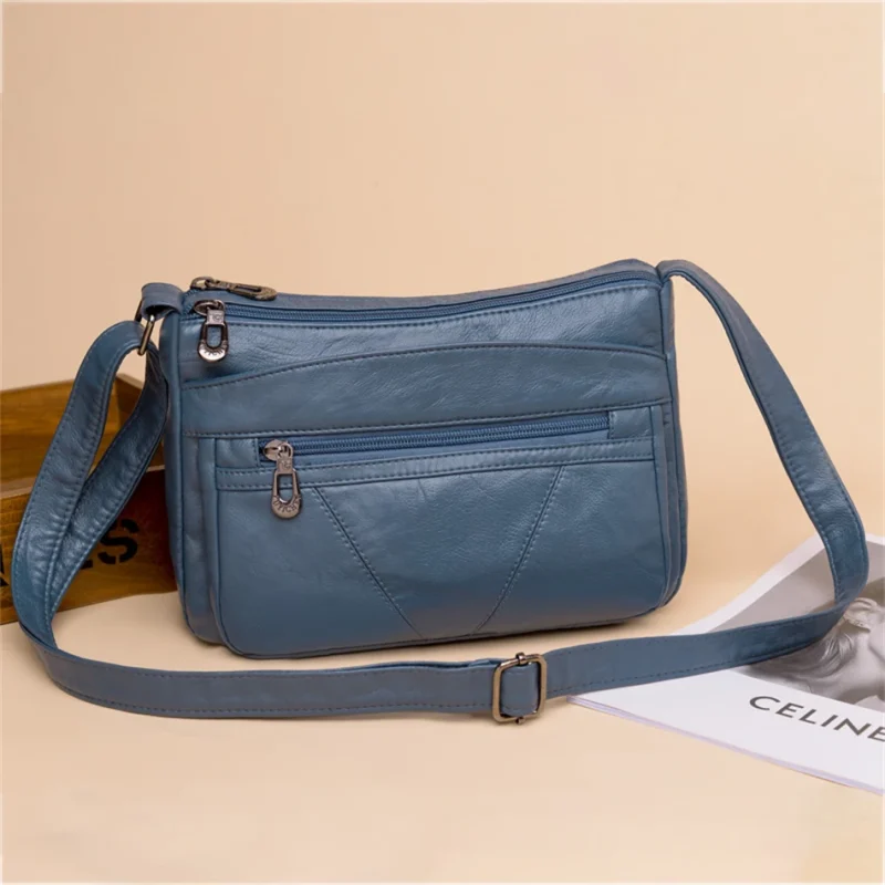 Premium Quality Chic Eco-Friendly PU Leather Messenger - Image 12