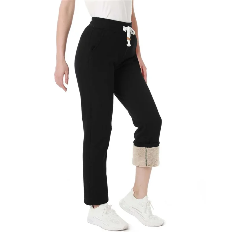 Eco Fleece Lining Breathable Thicken Bottoms - Image 2