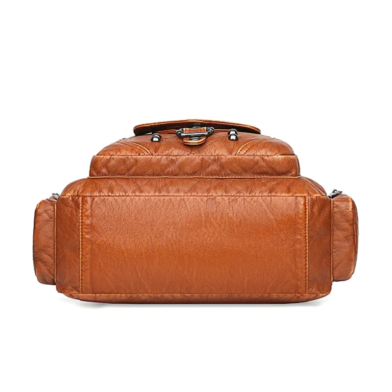 High Quality Luxury Soft Leather Designer Shoulder Tote - Image 5