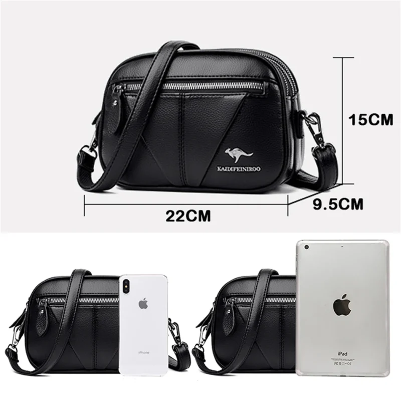 3-Layer Luxury Designer Eco Bag: Quality Leather Tote - Image 2