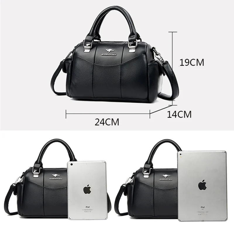 Designer Luxury Female Shoulder Crossbody Brand Casual Tote - Image 2