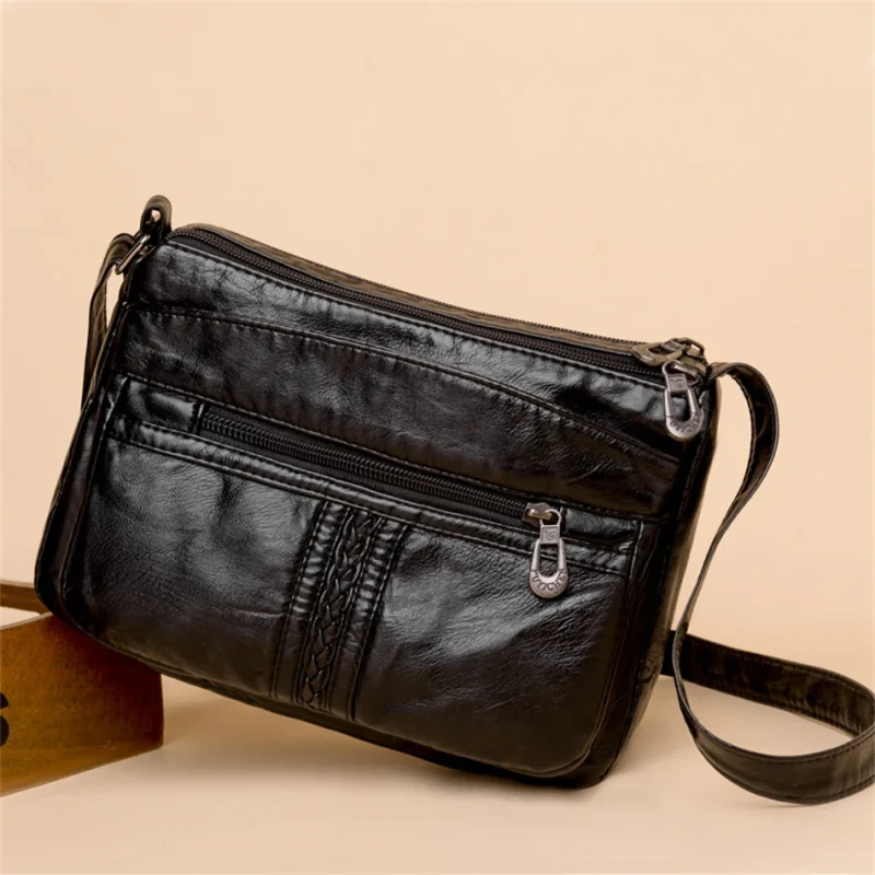 Premium Quality Chic Eco-Friendly PU Leather Messenger - Image 5
