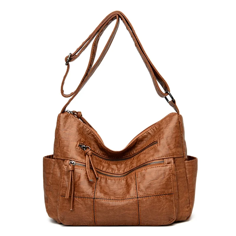 Soft Leather Shoulder Luxury Crossbody Bags for Women - Image 6