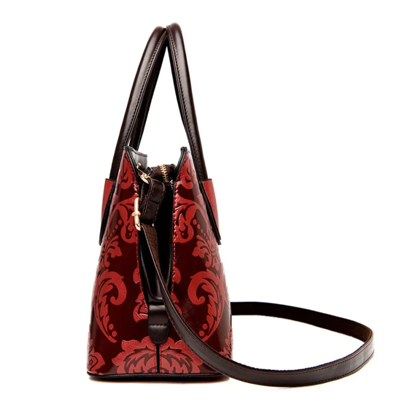 Flower Pattern Luxury Designer Large Capacity Tote Sac A Main - Image 8