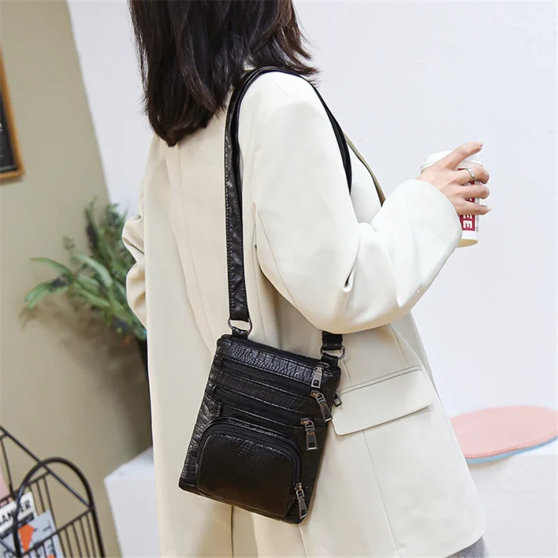 High Quality Retro Eco Shoulder Bag: Multi-pocket Fashion - Image 10