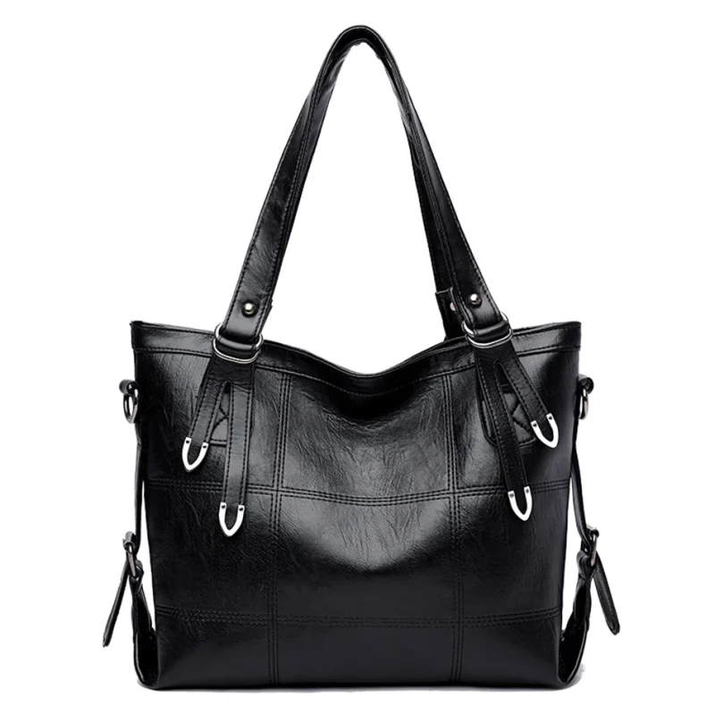Women Vintage Large Capacity Luxury Designer Shoulder Messenger Bag - Image 12