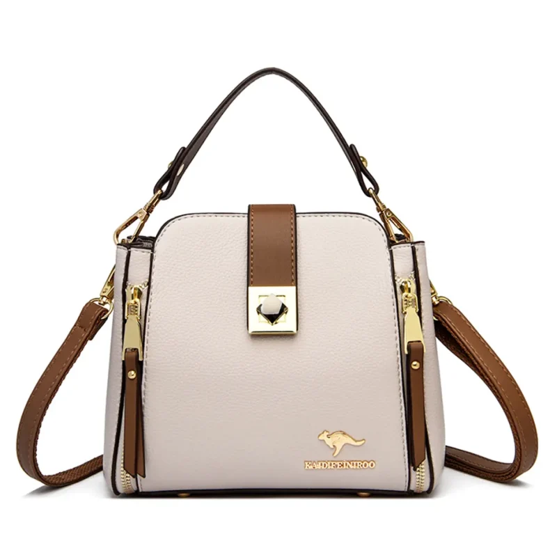 High Quality Leather Luxury Designer Shoulder Crossbody Sac - Image 3