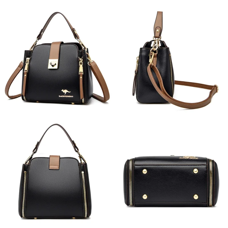 High Quality Leather Luxury Designer Shoulder Crossbody Sac - Image 5