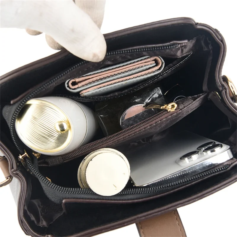 High Quality Leather Luxury Designer Shoulder Crossbody Sac - Image 6